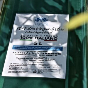Olio EVO lattina da 5 litri
